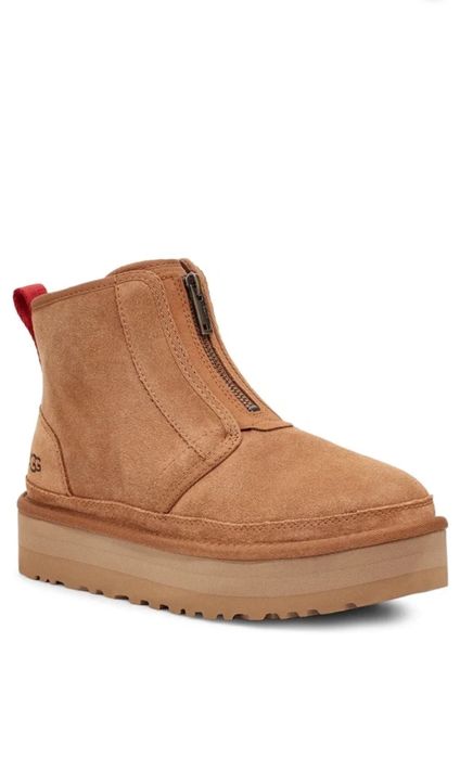Угги Ugg neumel platform zipper zip chestnut і чорні. Оригінал!