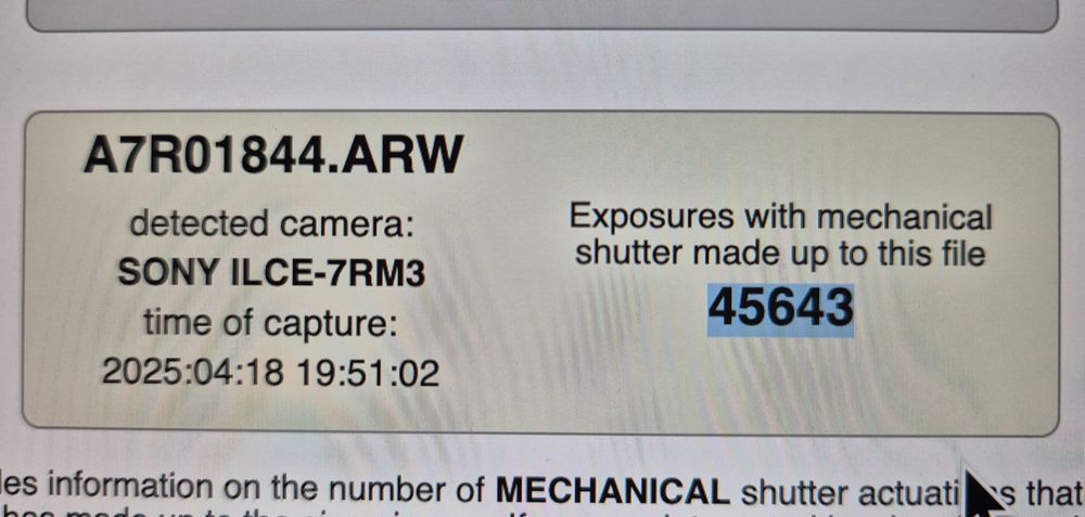 Sony Alpha A7R III MK3