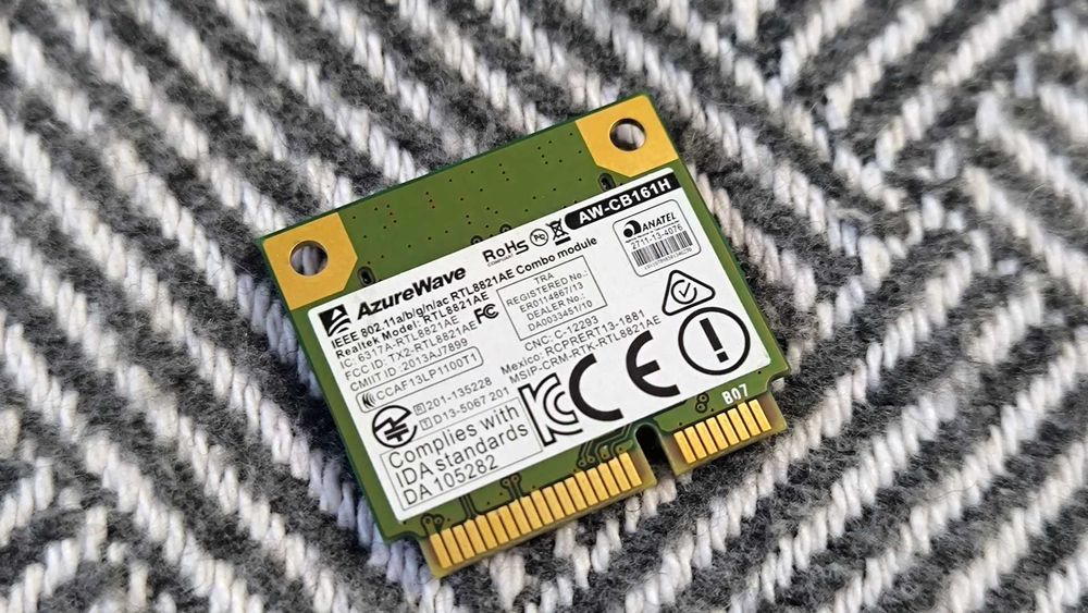 WIFI модуль Azurewave AW-CB161H, Dual Band (2,4/5 ГГц, Bluetooth)