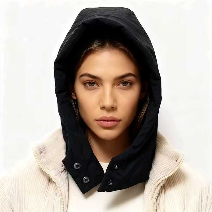 Капюшон, що відстібається, для куртки або пальто на осінь і зиму