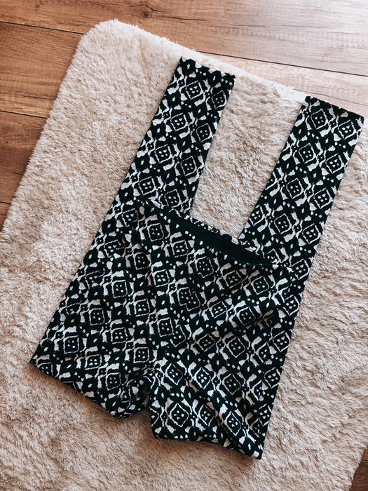 etnic etniczne legginsy H&M roz 34 Xs nowe