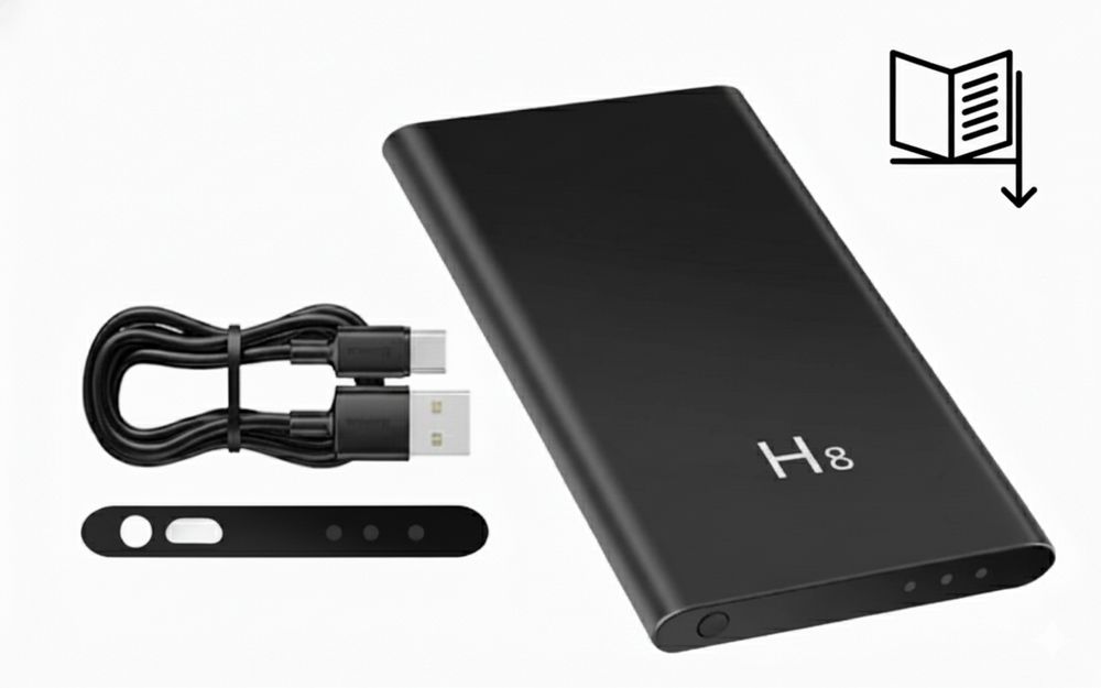 Mini kamera szpiegowska w powerbanku MKH8, Full HD, 5000 mAh