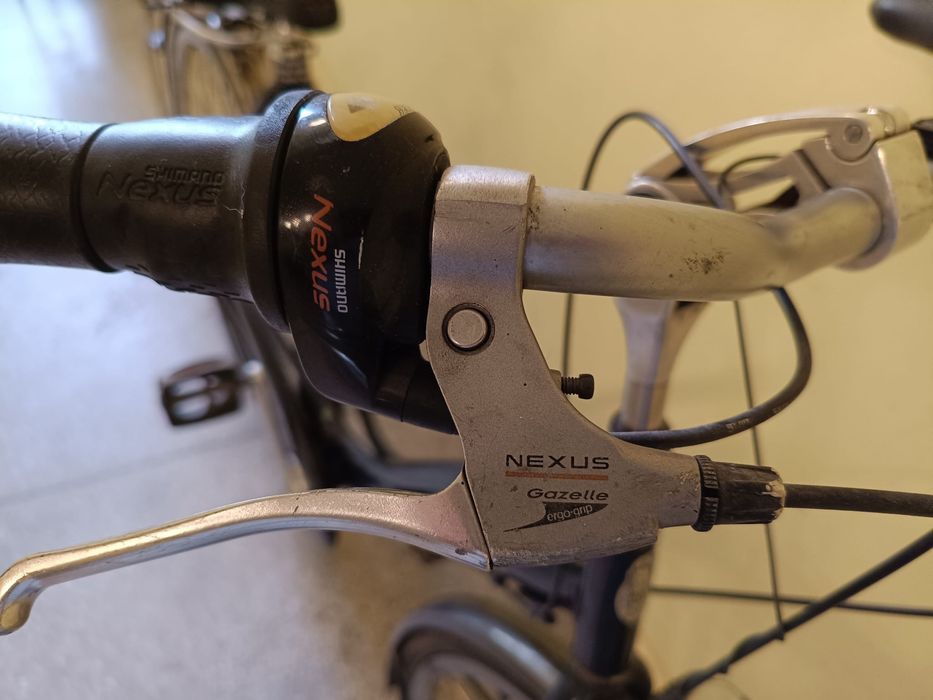 Rower miejski Gazelle Orange | 7 biegów Shimano Nexus | Koszyk | Stan BDB