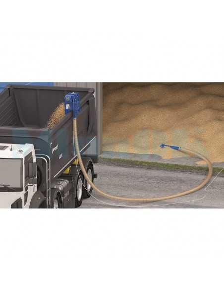 Шнековий погрузчик (навантажувач, конвейєр, зернометач, гнучкий) зерна