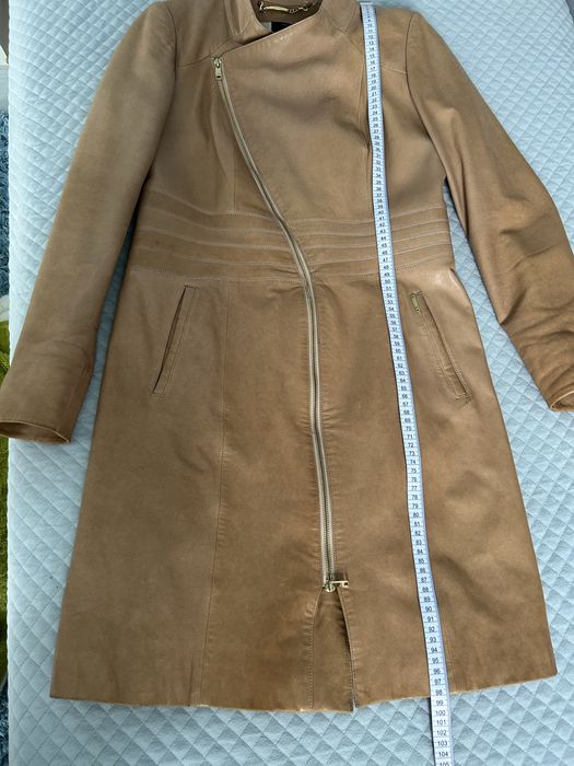 Płaszcz ze skóry naturalnej Ochnik rozm. L