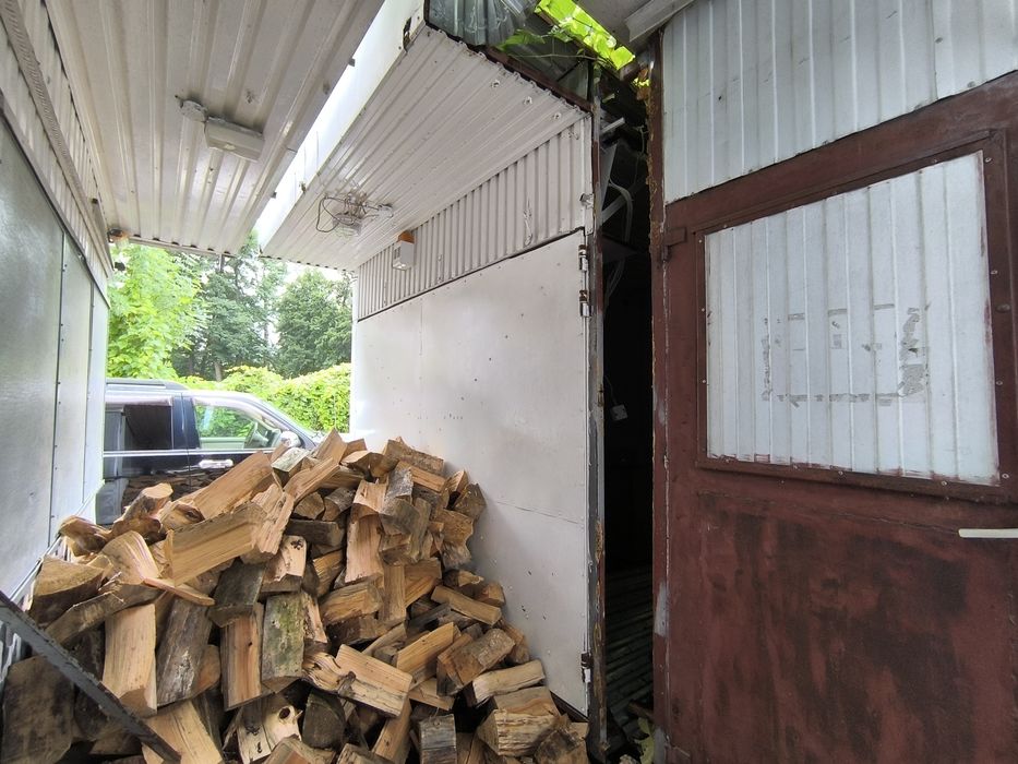 Pawilon handlowy magazyn kurnik, na drewno