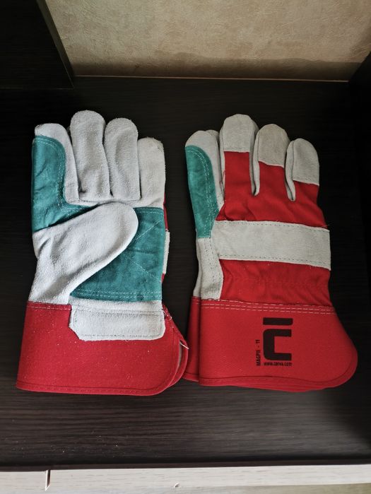 Робочі рукавиці комбіновані окуляри захисні