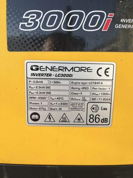 Генератор Loncin 3000i