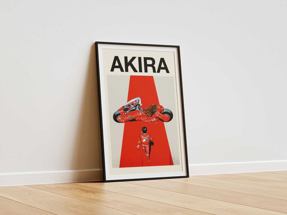 Plakat Akira Anime Japan Vintage
