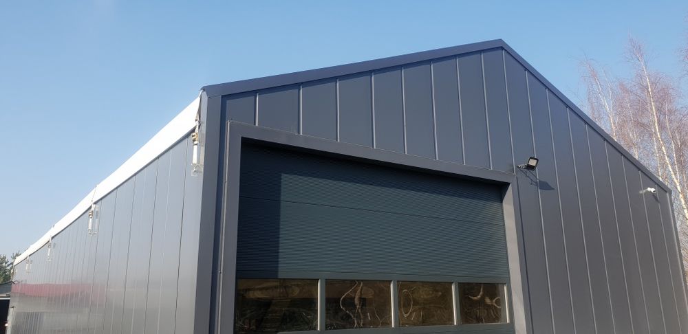 Hala namiotowa dach termiczny