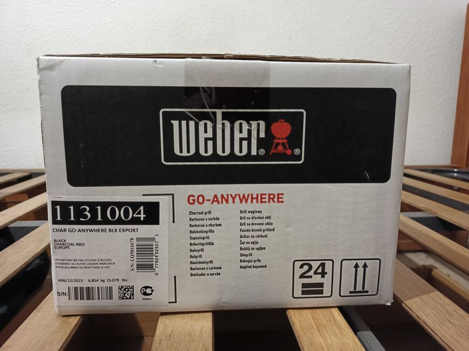 Grelhador (Barbecue) • WEBER GO-ANYWHERE