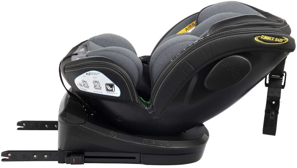 Fotelik Samochodowy BARI 0-36kg Isofix i-SIZE Obrotowy SUMMER BABY