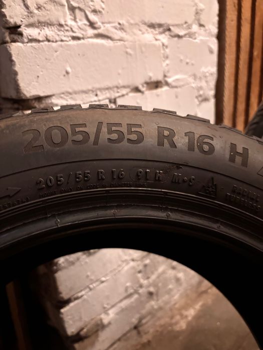 sprzedam opony zimowe Continental WinterContact TS870—205/55 R16