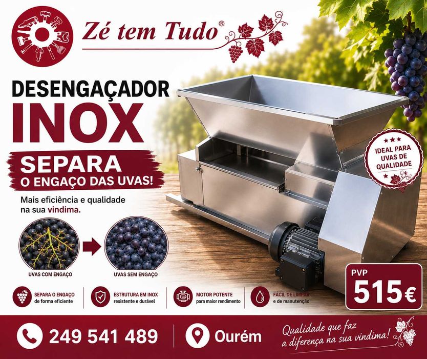 Desengaçador Inox - NOVO - PVP: 515€