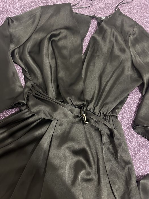 Комбінезон ромпер атласний Zara