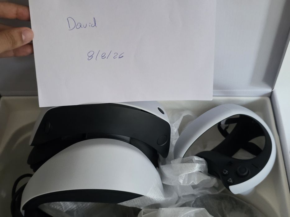 PlayStation VR2 (PSVR2) + Adaptador PC Oficial Sony + Fatura e Garantia