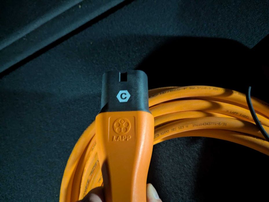 Kabel EV PHEV Type 2 LAPP 11kW 20A pomarańczowy 7m