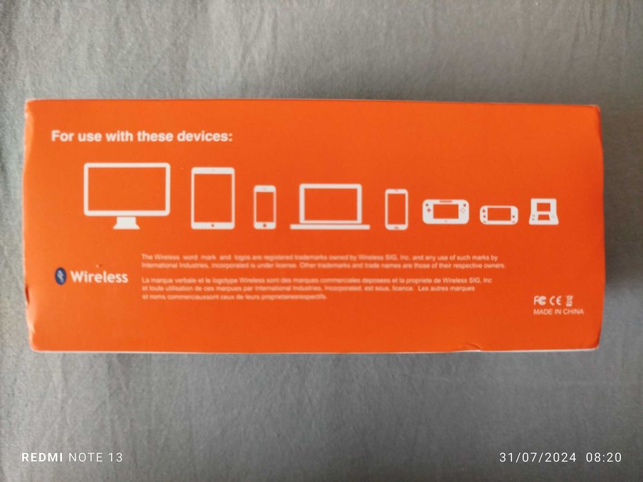 Coluna de som Portátil Potente a Prova D'agua