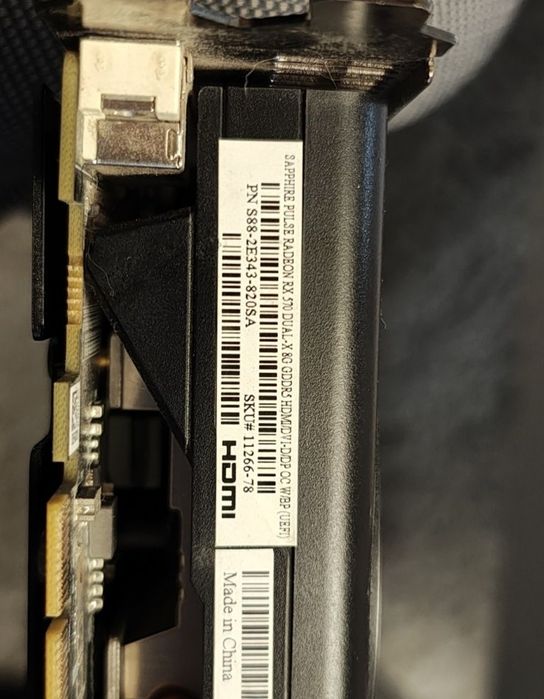 Rx 570 8gb майже ідеал стан 10/10