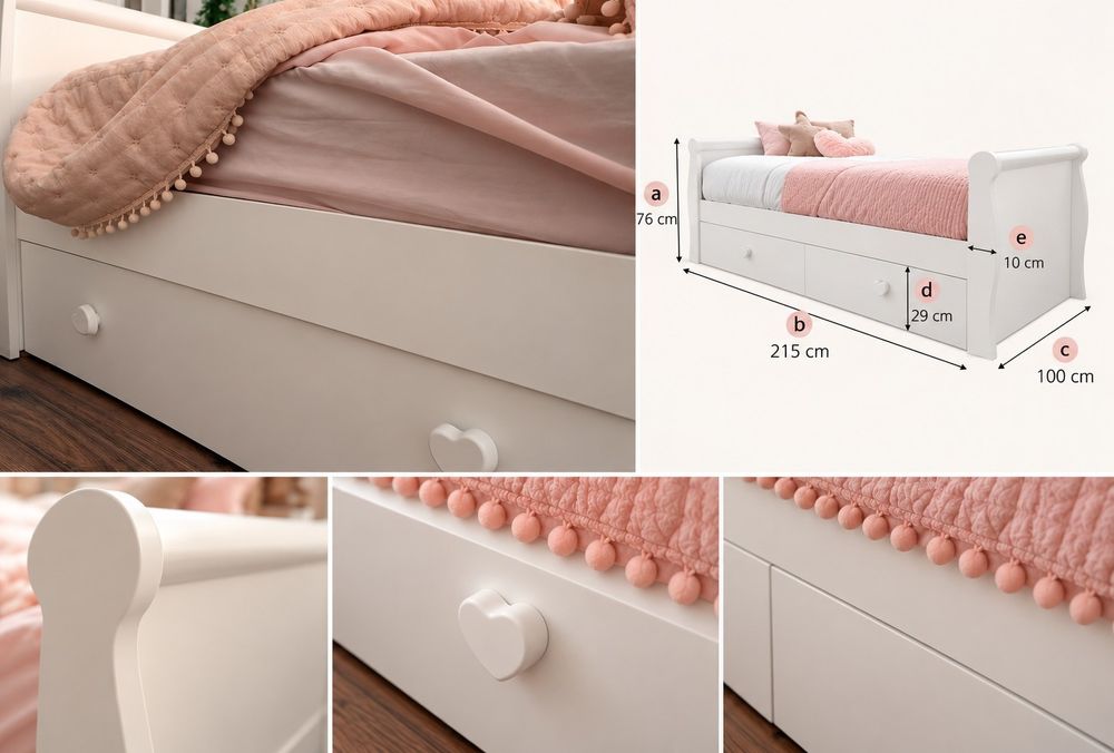 Cama e Colchão 190x90cm