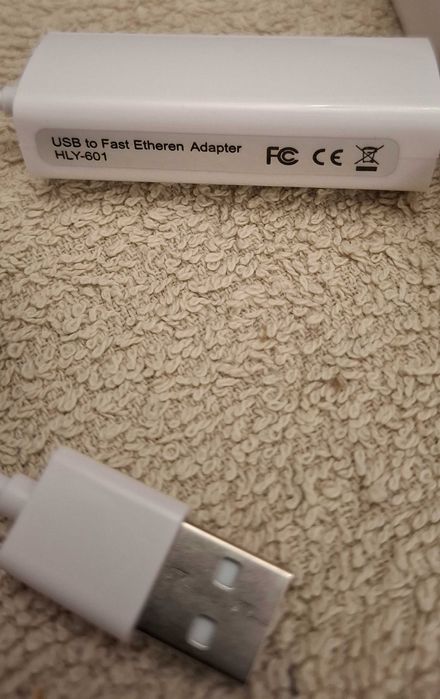 Cabo adaptador enet usb