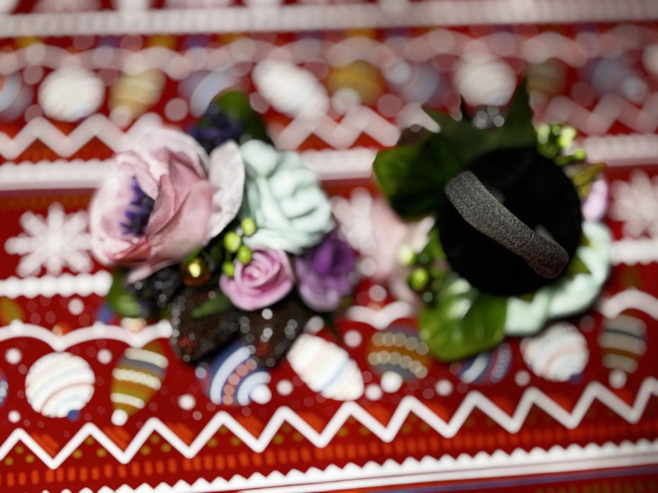 Квіткові резинки для волосся