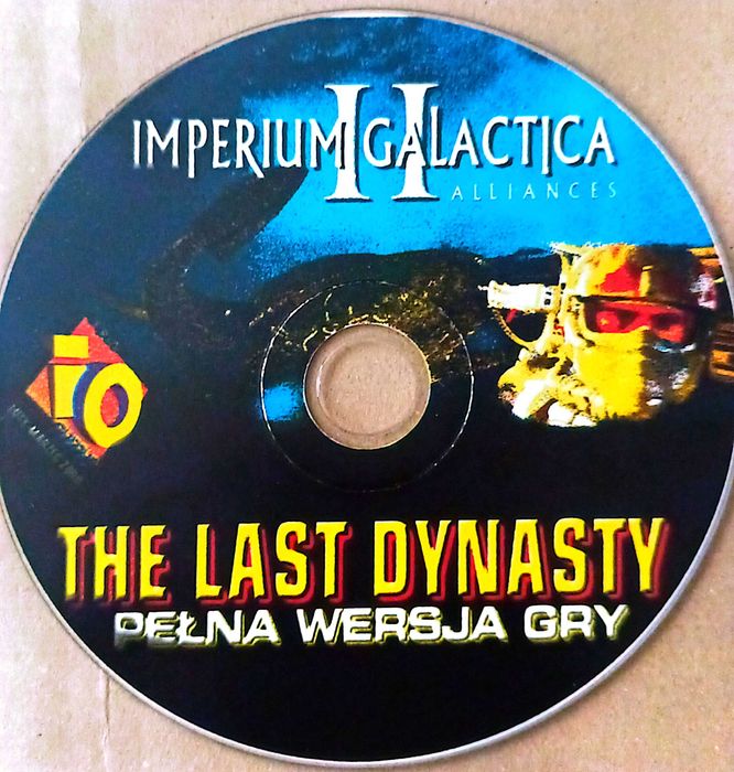 Płyta z czasopisma Input Output IO gra The Last Dynasty cd