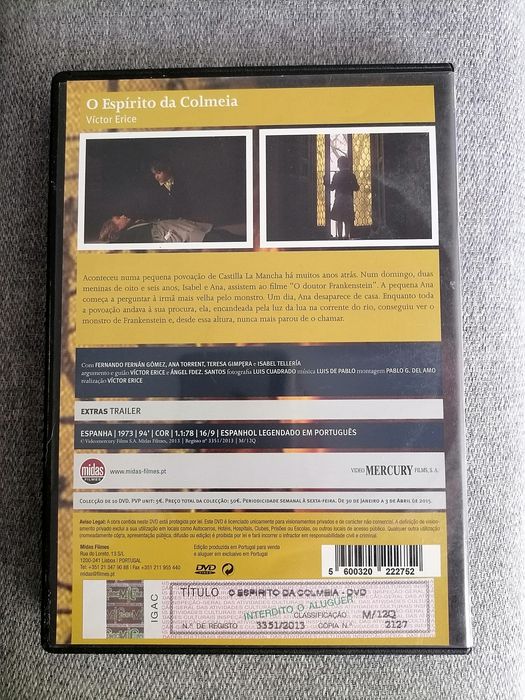 O Espírito da Colmeia - Vitor Erice