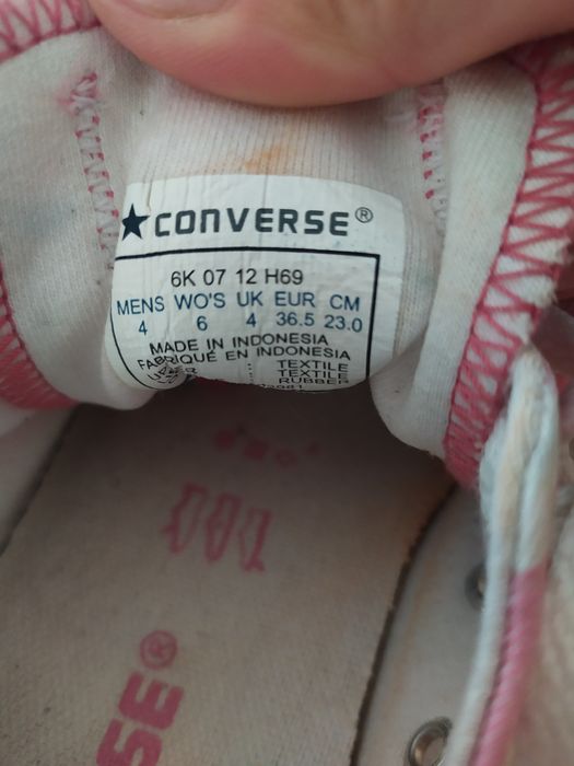 Converse All Star 36,5  wkładka 23cm