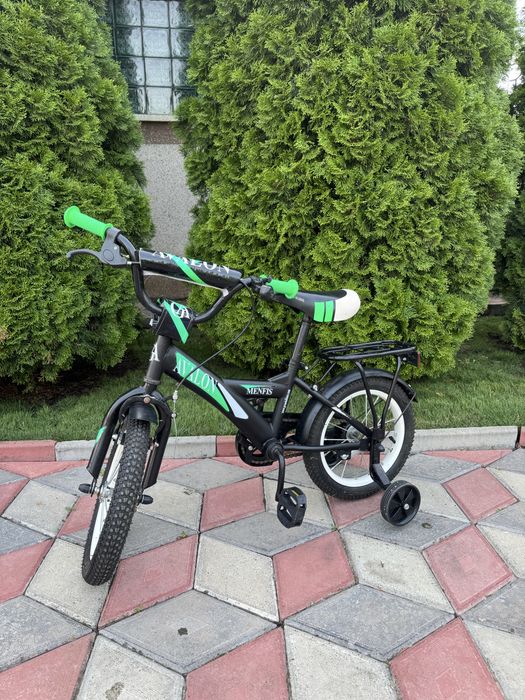 Дитячий велосипед AVALON Menfis, з додатковими колесами
