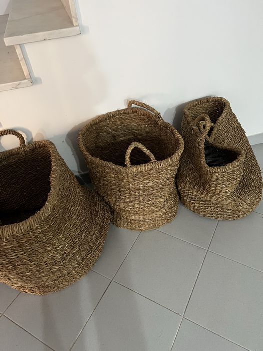 CESTO GRANDE SEAGRASS COM ASAS