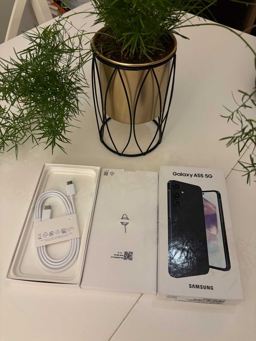 Galaxy A55 5G — Como Novo + Caixa e Acessórios