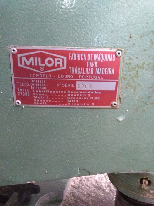 Copiador MILOR para a industria da madeira