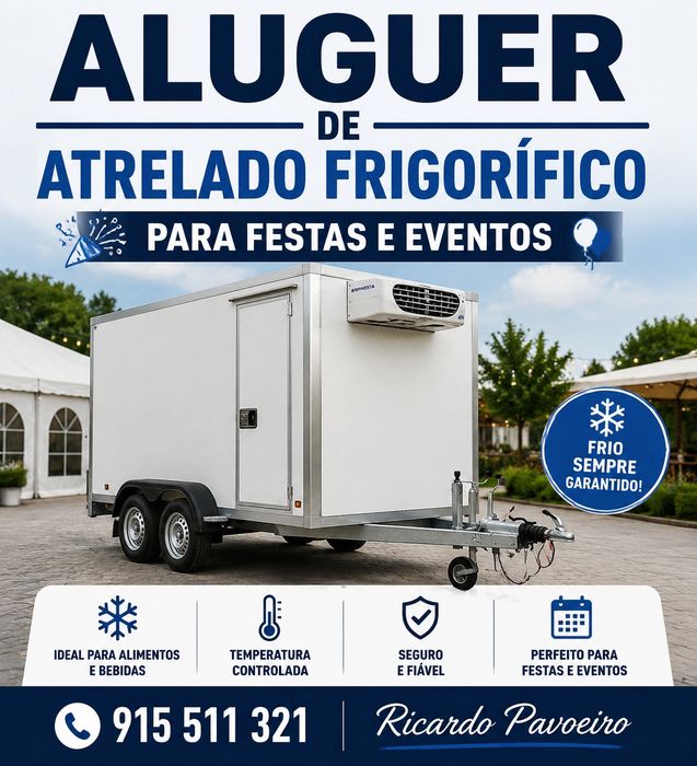 Aluguer de atrelado frio