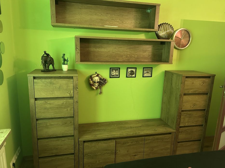 Meble drewniane komplet do sypialni