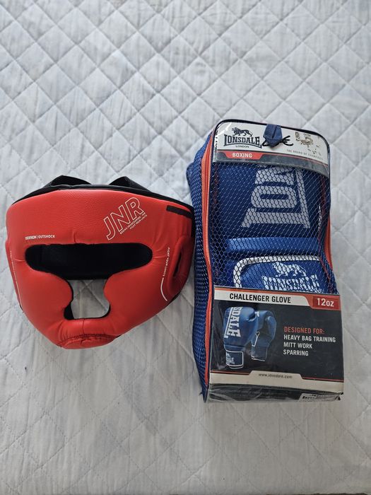 Kit Box Capacete e Luvas