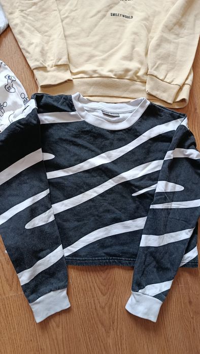 Bluzy dla dziewczynki 140/146-Zestaw