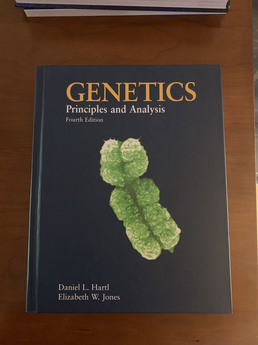 Genetics Book by Daniel L. Hartl and Elizabeth W. Jones