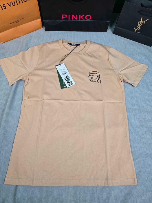 Koszulka męska tshirt Karl Lagerdeld kolory krótki rękaw premium M-XXXL