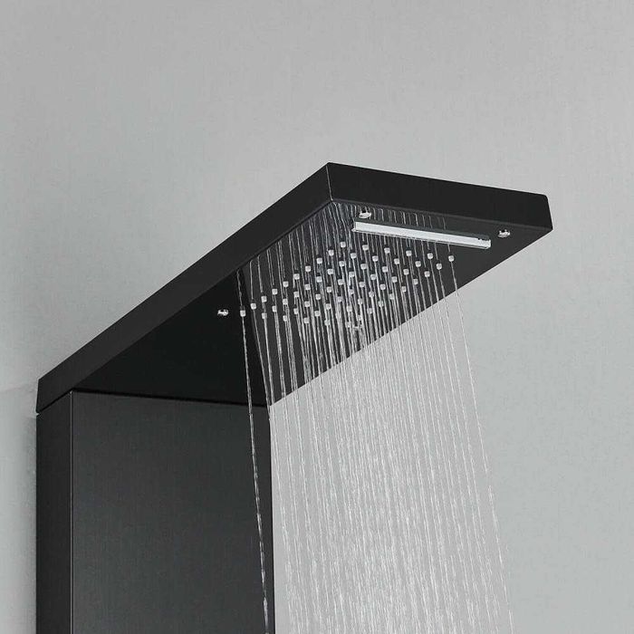 Panel prysznicowy / LED / armatura / kran / LUXUS-DUSCHPANEL / R94!