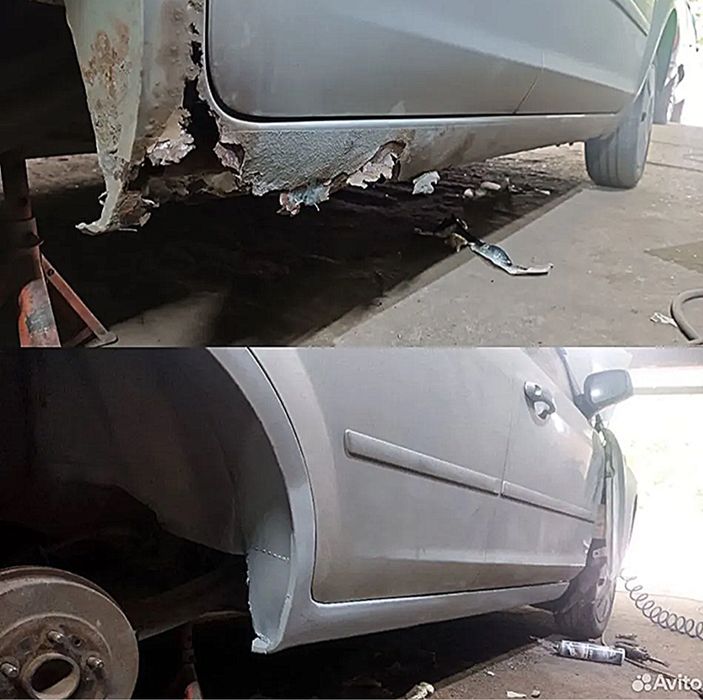 Сварка кузова авто.Замена порогов.Сварка днища.Зварювання кузову.