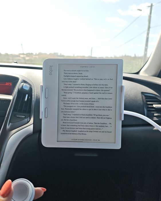 Kobo Libra 2 32GB – eReader 7" com botões + capa
