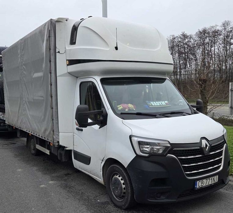 Renault Master, Plandeka, 8 Pallet