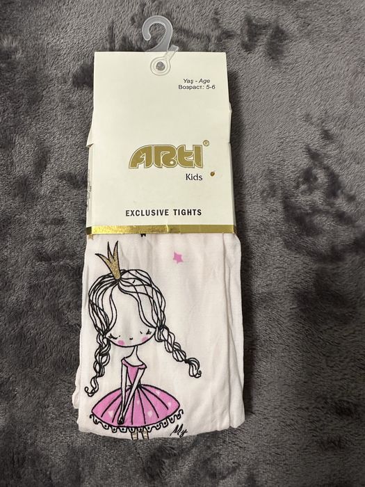 Колготки на дівчинку святкові. Принцеса. 5-6 років