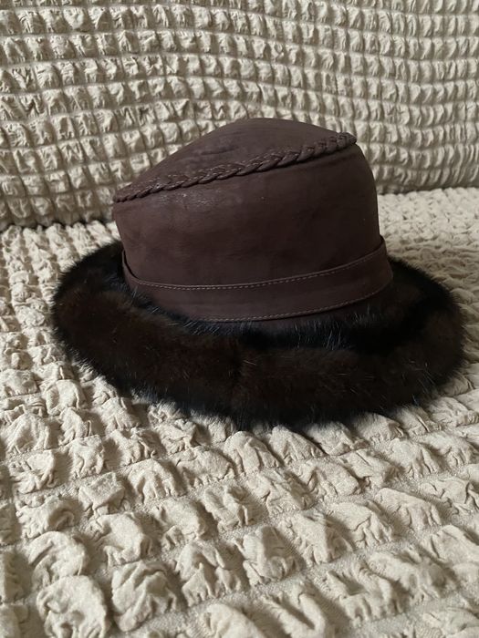 Капелюшок зимовий з норкою