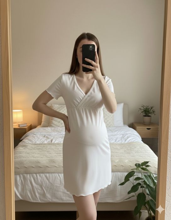 Сорочка ночнушка в пологовий