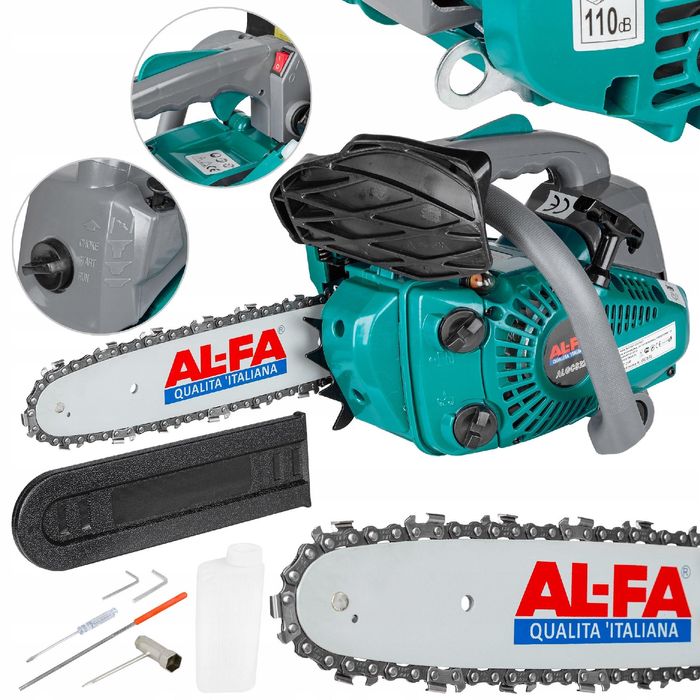 Piła Spalinowa Łańcuchowa Gałęziówka Pilarka 254Mm