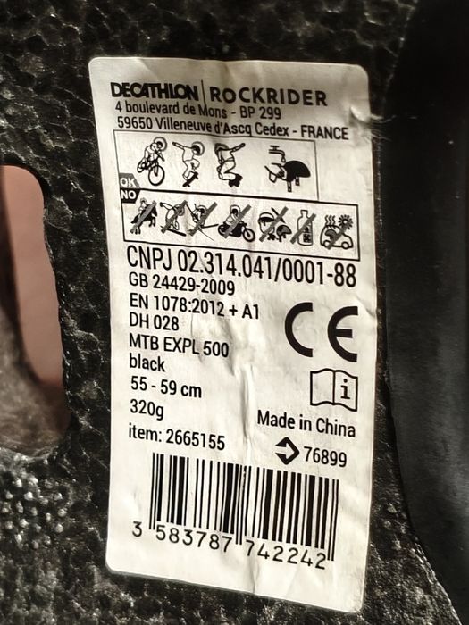 шлем для велосипеда Rockrider EXPL 500 / ST 500