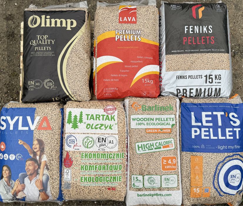 *Darmowa dostawa* Pellet drzewny 6mm EN A1 Olimp Lava Olczyk Barlinek