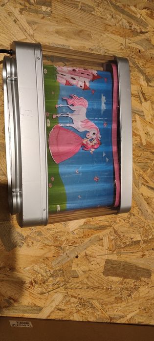 Lampa lampka dla dziecka księżniczka z obrazkami